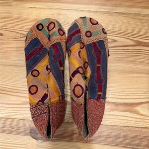 Magnolia Pearl Multicolor Patchwork Flats